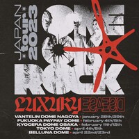 「ONE OK ROCK 2023 LUXURY DISEASE JAPAN TOUR 」告知画像