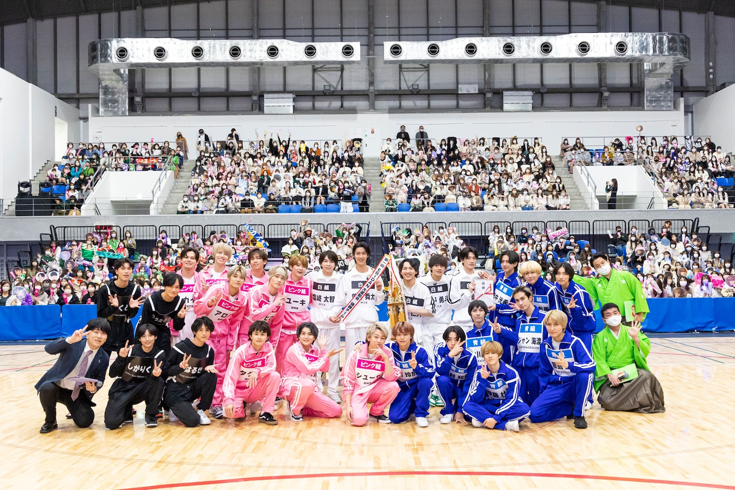 「EBiDAN 大運動会 『スポーツマンヒップ！』」の様子。