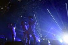 「SANDAL TELEPHONE LIVE2022 "REFLEX -BAND SET- @BLAZE"」の様子。