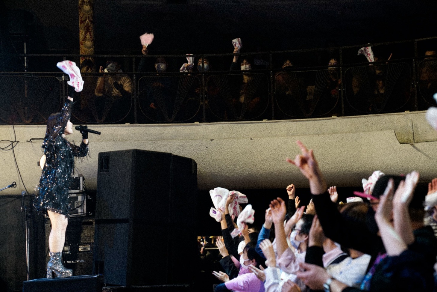 「降幡 愛 3rd Live Tour ～愛はハイテンション～」東京公演の様子。（Photo by ASAMI NOBUOKA）
