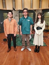 左からハマ・オカモト（OKAMOTO'S）、奥田民生、齋藤飛鳥（乃木坂46）。 (c)テレビ朝日