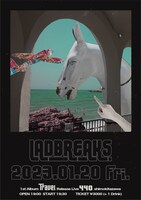LADBREAKS「1st Album Travel Release Live」告知ビジュアル