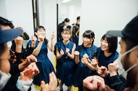 開演前のRYUTist。（撮影：垂水佳菜）