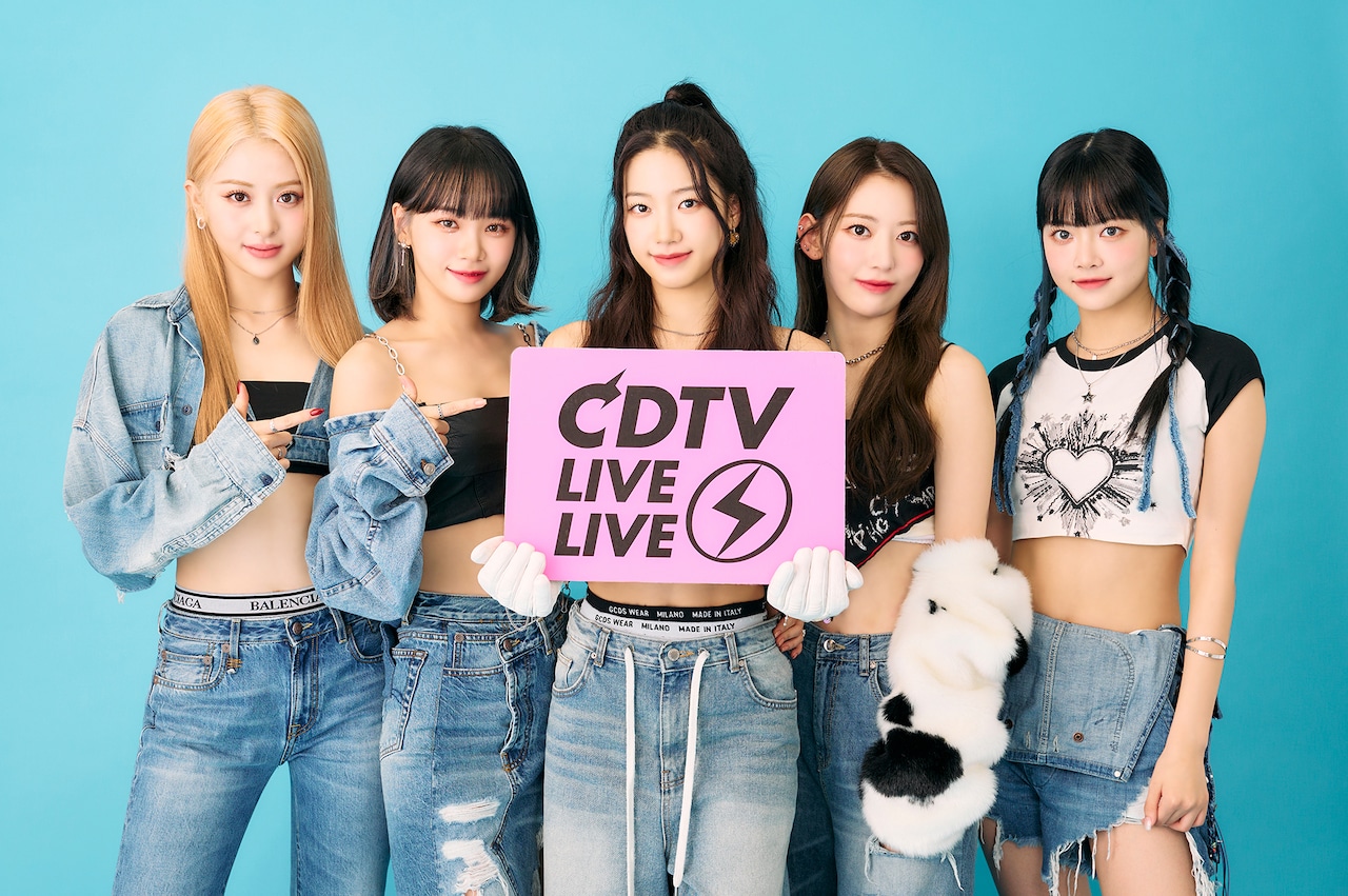 LE SSERAFIM (c)TBS／撮影：加藤春日 - LE SSERAFIMが今夜「CDTV