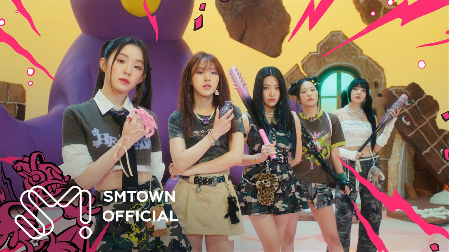 「Birthday」ミュージックビデオより。（Red Velvet Twitter @RVsmtown）