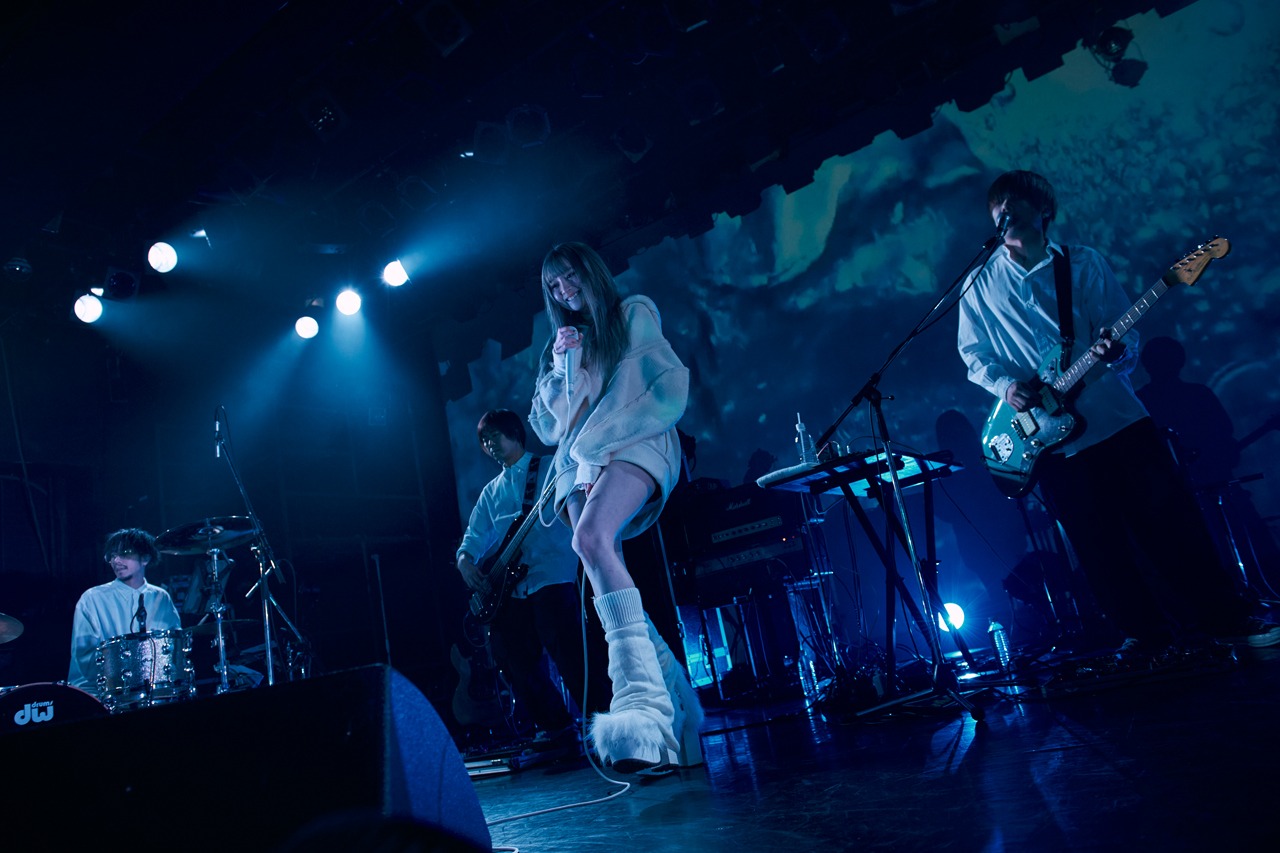 ILIE「LIVE HOUSE TOUR 2022 "AME"」東京・LIQUIDROOM公演の様子。