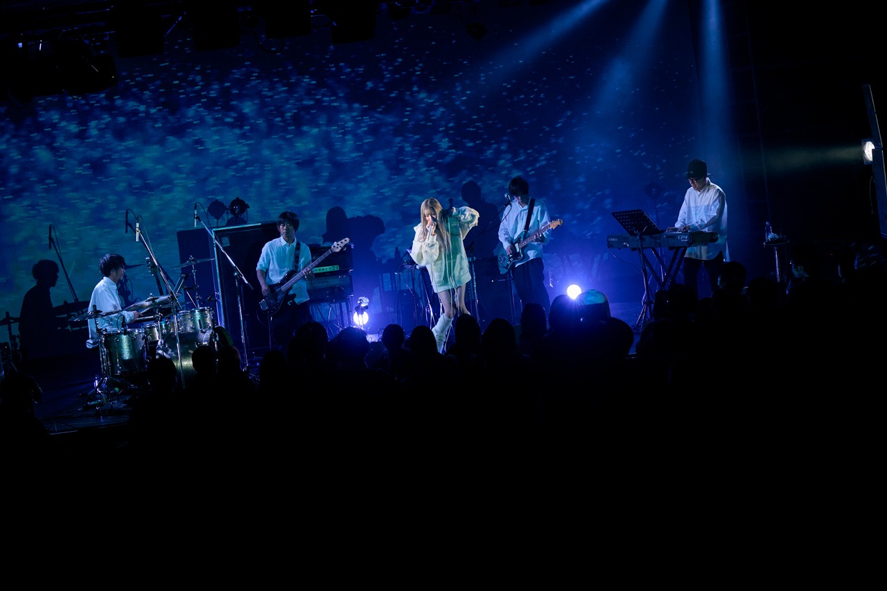 ILIE「LIVE HOUSE TOUR 2022 "AME"」東京・LIQUIDROOM公演の様子。