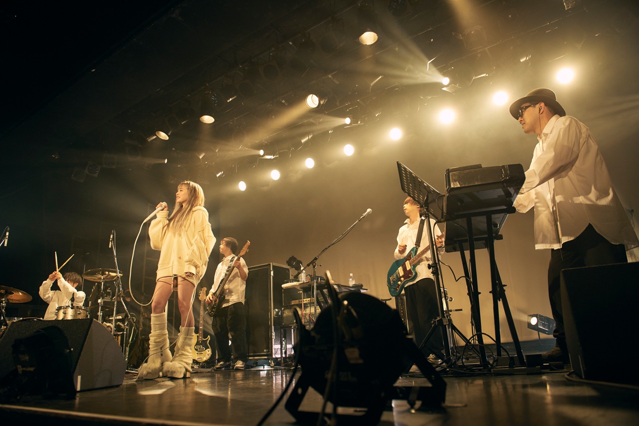 ILIE「LIVE HOUSE TOUR 2022 "AME"」東京・LIQUIDROOM公演の様子。