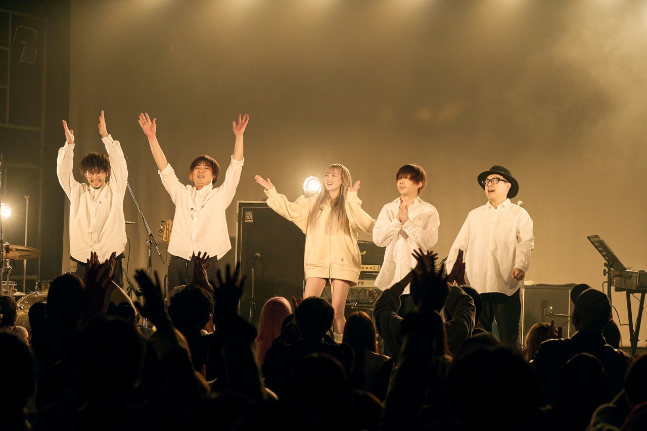 ILIE「LIVE HOUSE TOUR 2022 "AME"」東京・LIQUIDROOM公演の様子。