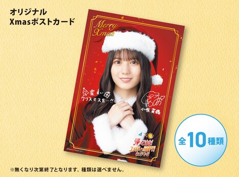 オリジナルXmasポストカード (c)Seed&Flower LLC