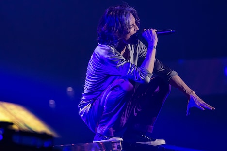 稲葉浩志(Vo)(c)VERMILLION RECORDS