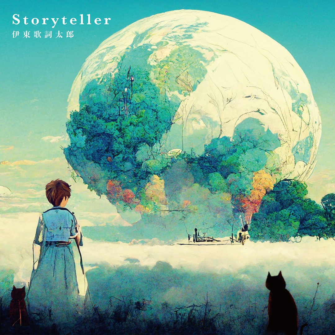 伊東歌詞太郎「Storyteller」配信ジャケット