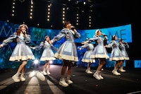 ≠ME「全国ツアー2022『もしこれが恋ならば君しか無理なんだよ』」ファイナル公演の様子。(c)YOANI/KING RECORDS