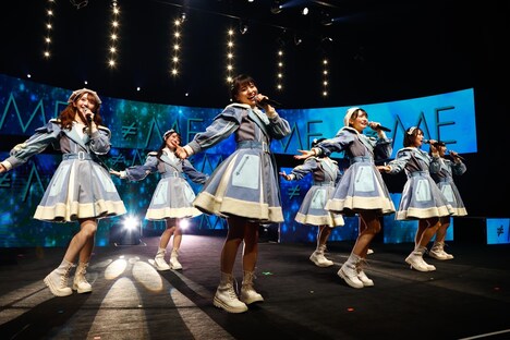 ≠ME「全国ツアー2022『もしこれが恋ならば君しか無理なんだよ』」ファイナル公演の様子。(c)YOANI/KING RECORDS