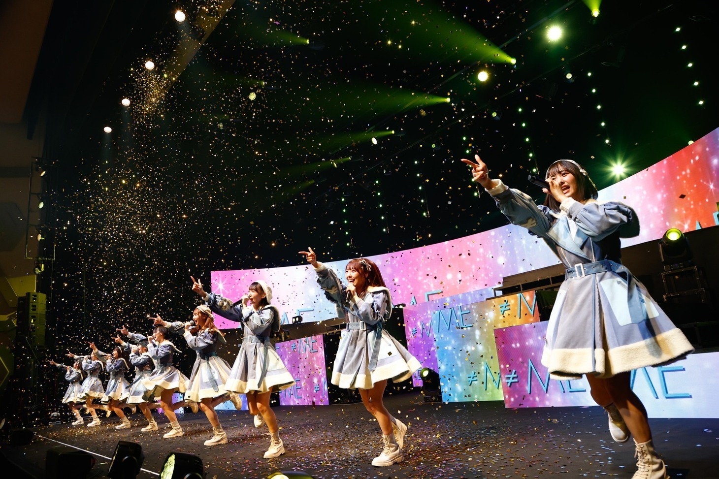≠ME「全国ツアー2022『もしこれが恋ならば君しか無理なんだよ』」ファイナル公演の様子。(c)YOANI/KING RECORDS