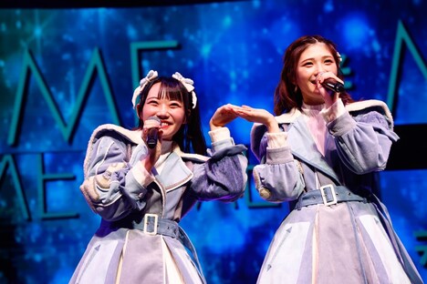 左から本田珠由記、菅波美玲。(c)YOANI/KING RECORDS