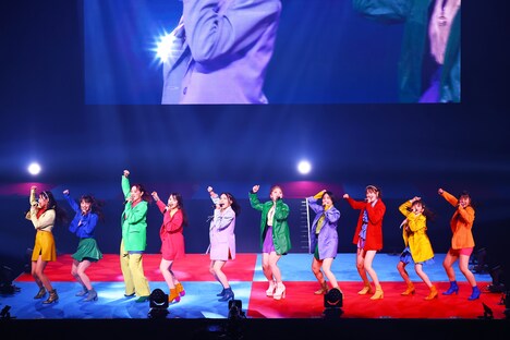 アンジュルム「アンジュルム concert 2022 autumn final ANGEL SMILE」の様子。