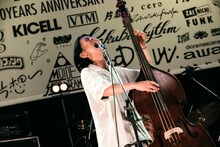 田中馨（Vo, B / Hei Tanaka）（撮影：三浦知也）