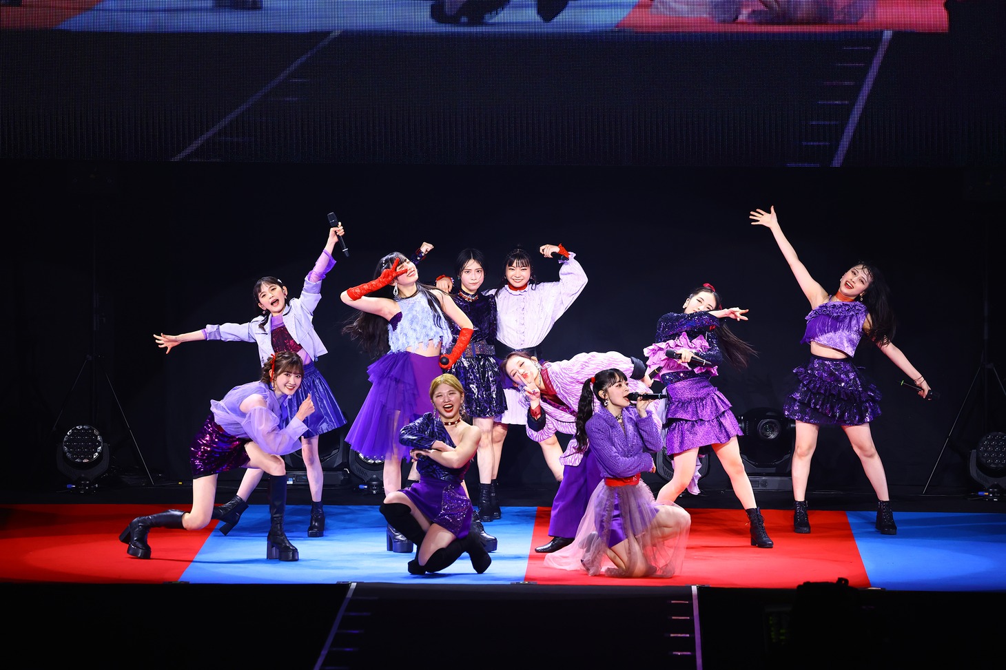 アンジュルム「アンジュルム concert 2022 autumn final ANGEL SMILE」の様子。