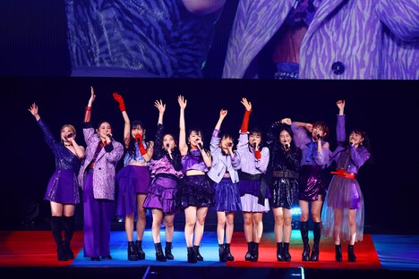 アンジュルム「アンジュルム concert 2022 autumn final ANGEL SMILE」の様子。