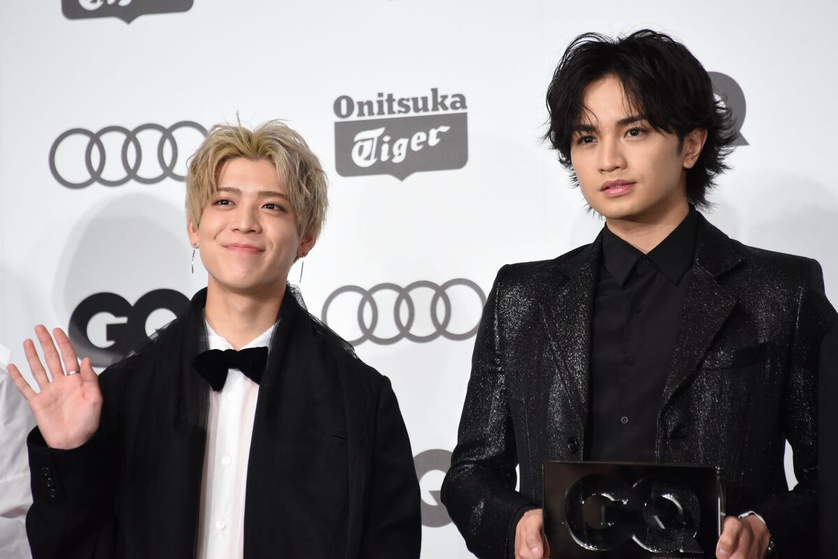 松島聡と中島健人。 - Sexy ZoneがグループとしてのGQアワード受賞に 
