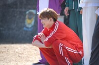 30m走に挑戦したユーキ。