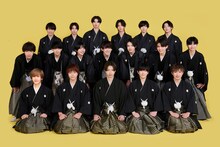 CUBERS（前列）、THE SUPER FRUIT（中列）、世が世なら!!!（後列）。