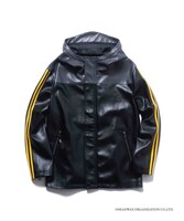 「hide Leather Line Parka（Gray×Black×Yellow）」(c)HEADWAX ORGANIZATION CO.,LTD.