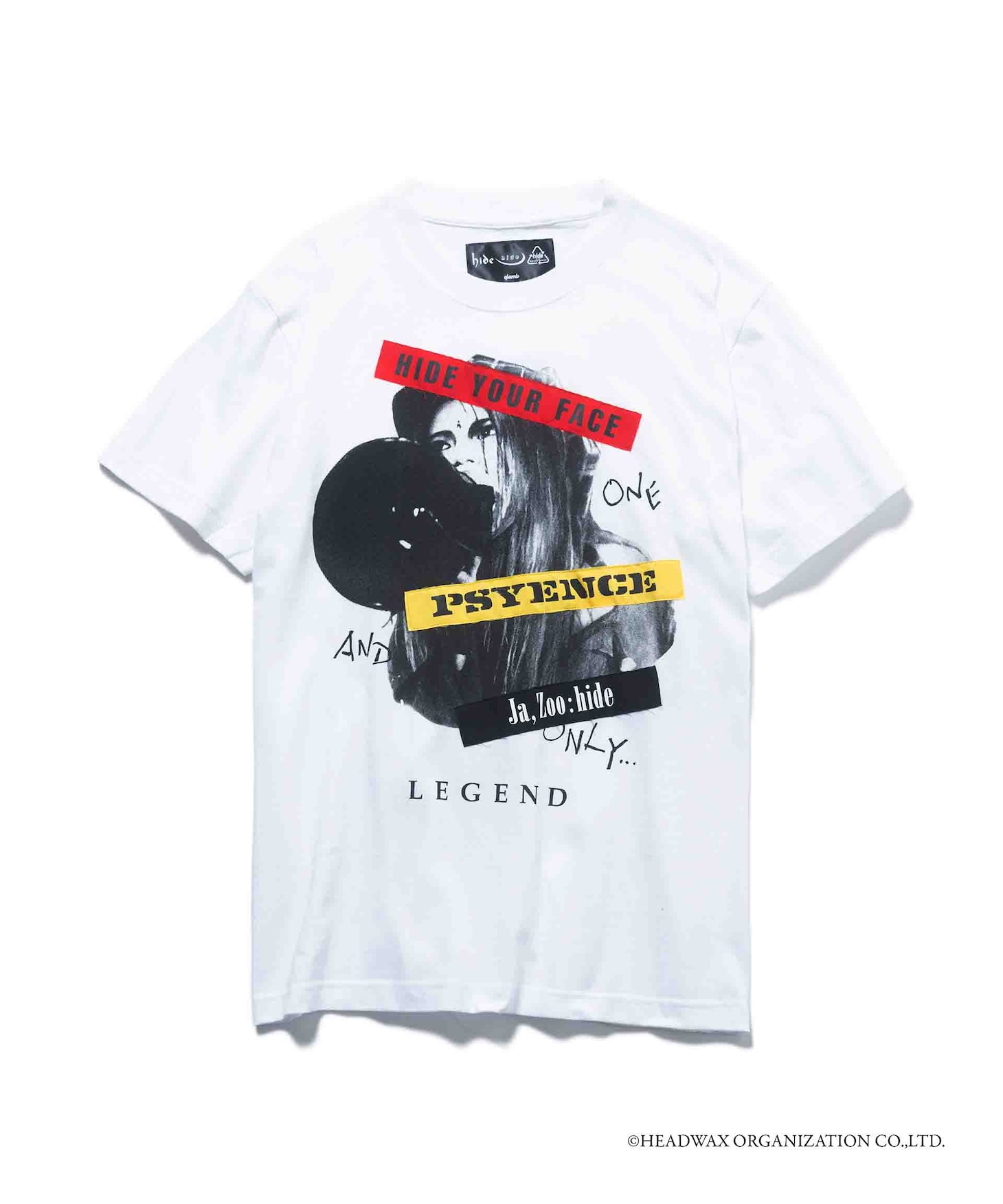 「hide Loudspeaker T（White）」(c)HEADWAX ORGANIZATION CO.,LTD.