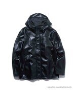 「hide Leather Line Parka（All Black」(c)HEADWAX ORGANIZATION CO.,LTD.