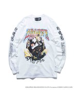 「hide Vintage Long Sleeve T（White）」(c)HEADWAX ORGANIZATION CO.,LTD.