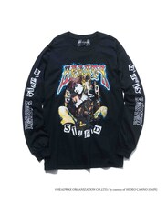 「hide Vintage Long Sleeve T（Black）」(c)HEADWAX ORGANIZATION CO.,LTD.