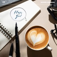 SUPER★DRAGON「Hey, girl」配信ジャケット