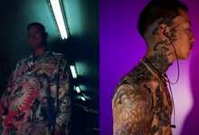 舐達麻がモデルを務める「Beats Flex『WACKO MARIA Leopard Limited Edition』」製品イメージ。