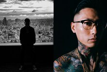 舐達麻がモデルを務める「Beats Flex『WACKO MARIA Leopard Limited Edition』」製品イメージ。