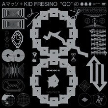 Aマッソ+KID FRESINO「QO」アナログ盤ジャケット