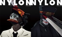 左から「NYLON JAPAN CHAINSAW MAN ISSUE」表紙、裏表紙。 (c)NYLON JAPAN