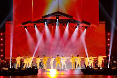 「SEVENTEEN WORLD TOUR [BE THE SUN] - JAPAN」11月26日公演の様子。 (P)&(C) PLEDIS Entertainment