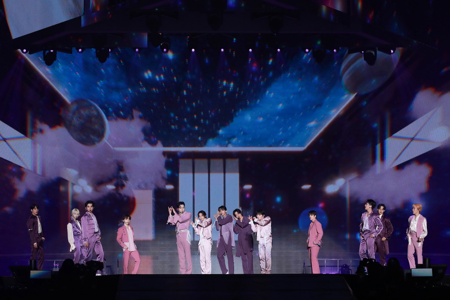 「SEVENTEEN WORLD TOUR [BE THE SUN] - JAPAN」11月26日公演の様子。 (P)&(C) PLEDIS Entertainment
