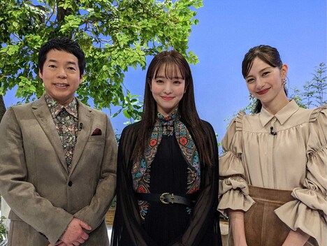 左から今田耕司、横田真悠、中条あやみ。 (c)日本テレビ