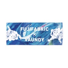 「ライブナタリー “フジファブリック × Vaundy”」オリジナルグッズのフェイスタオル。