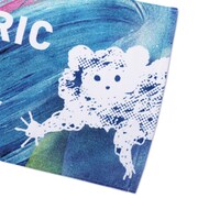 「ライブナタリー “フジファブリック × Vaundy”」オリジナルグッズのフェイスタオル。