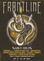 「SABLE HILLS presents『FRONTLINE FESTIVAL』」告知用画像