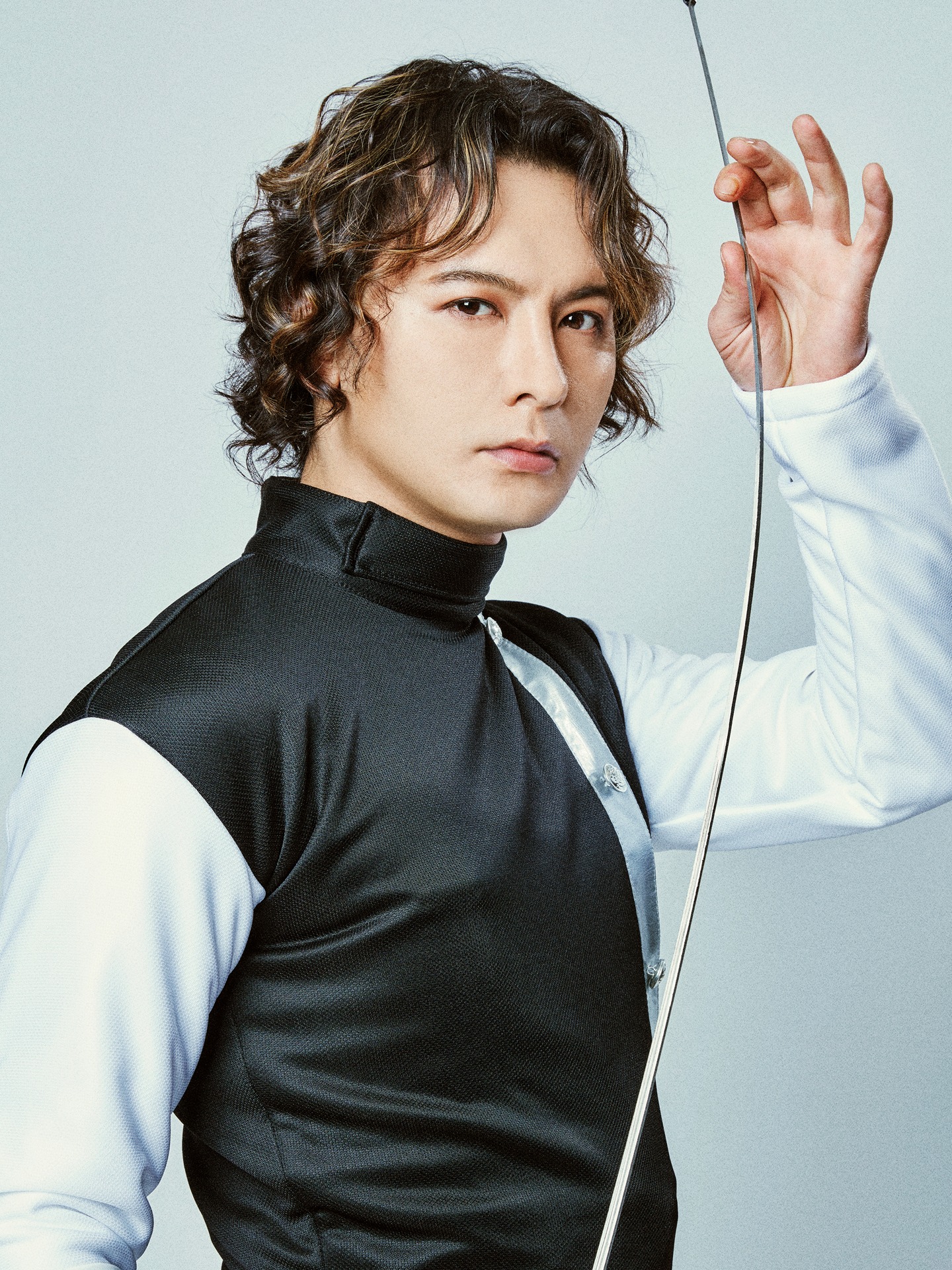 藤田玲が演じるラインハルト・クレア。