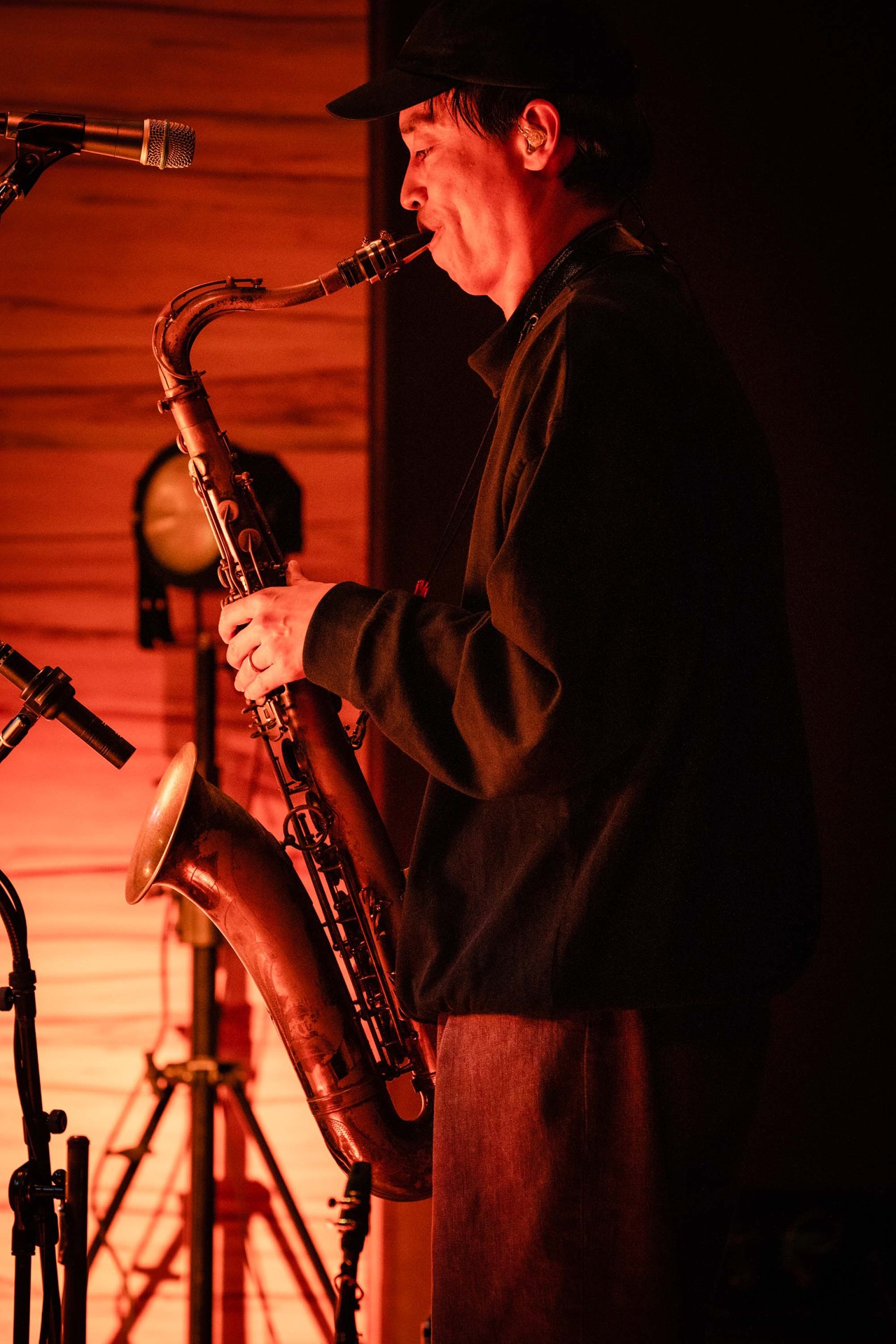 武嶋聡（Sax, Flu）（撮影：曽我美芽）