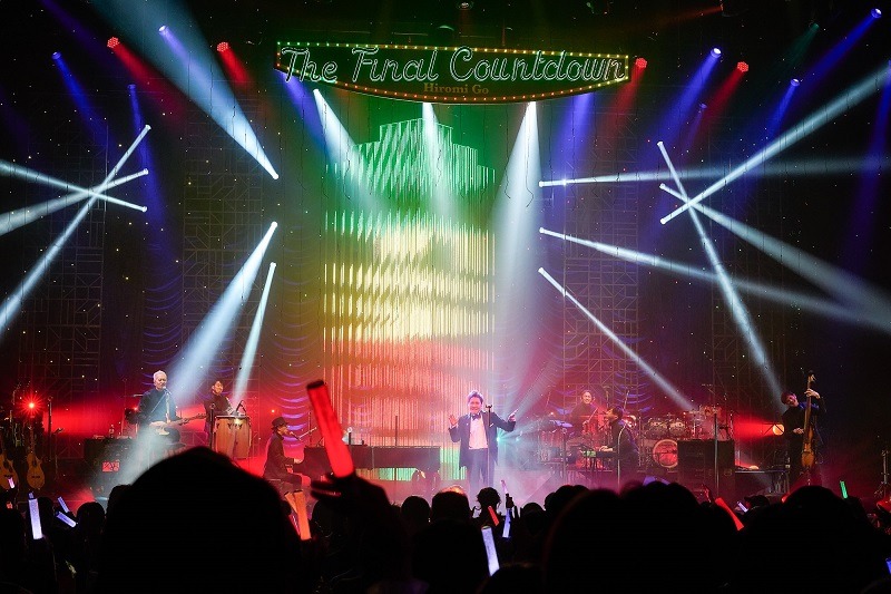 郷ひろみ「The Final Countdown」森のホール21 大ホール公演の様子。（撮影：大平晋也）