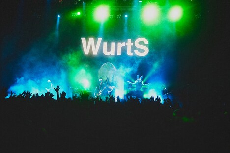 WurtS「WurtS LIVE 2022」東京・Zepp DiverCity（TOKYO）公演の様子。（撮影：川崎龍弥）