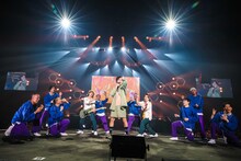 「ナオト・インティライミ＠ぴあアリーナMMティライミワールド カーニバル2022～絶対に見逃せないLIVEがそこにある～」の様子。（撮影：森好弘）