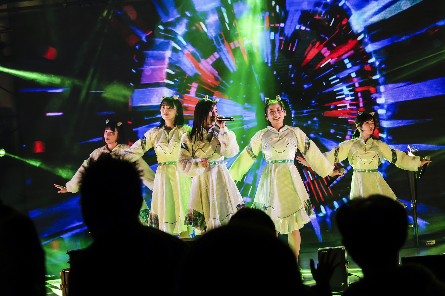 「Devil ANTHEM. 8th Anniversary ONE MAN LIVE 『でび野音祭2022』」の様子。（撮影：笹森健一）