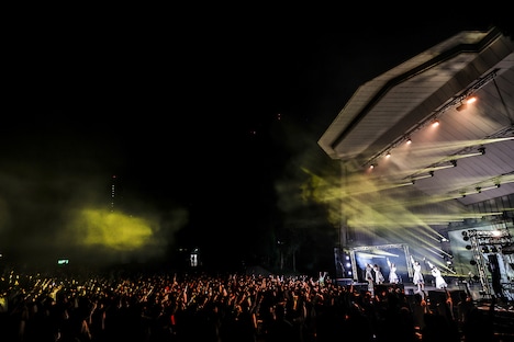 「Devil ANTHEM. 8th Anniversary ONE MAN LIVE 『でび野音祭2022』」の様子。（撮影：笹森健一）